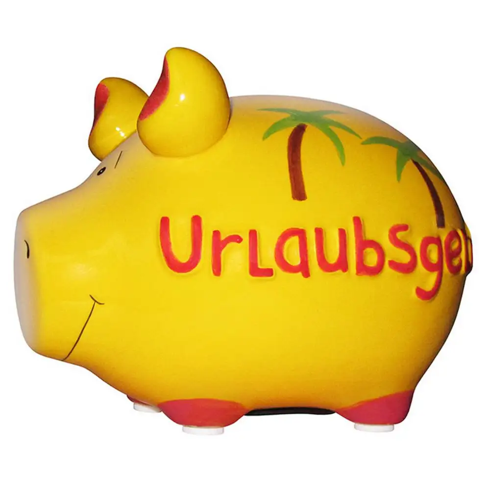 Sparschwein Keramik Urlaub