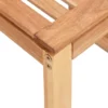Badhocker Massivholz Nussbaum – Bild 5