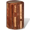 Hocker Altholz Zylinder Vintage - Image 4