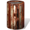 Hocker Altholz Zylinder Vintage - Image 2