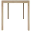 Esstisch Massivholz Akazie 110 x 70 cm – Bild 3
