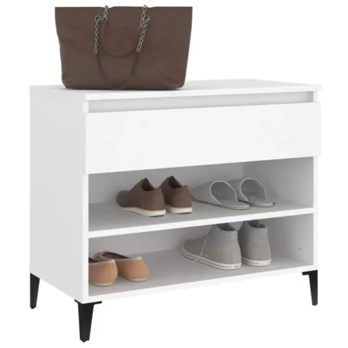 Schuhregal Weiss mit Schublade - Image 2