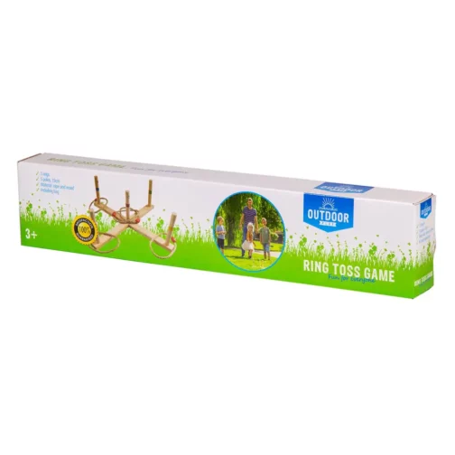 Outdoor Ringwurfspiel Holz – Bild 3