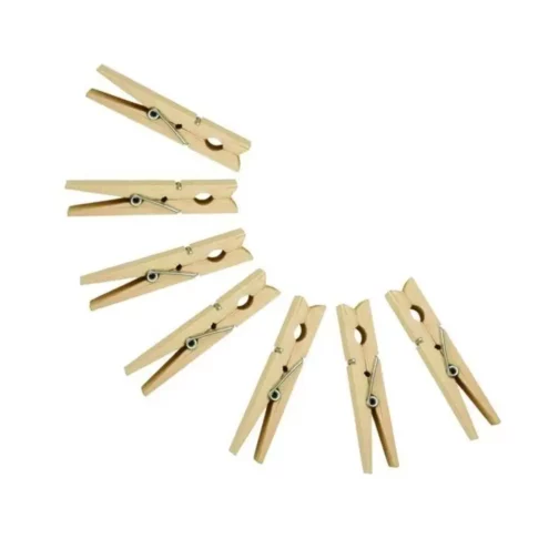 Holz Wäscheklammern 7 cm, 36 Stk. – Bild 3