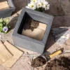 Wasserspeichermatte Jutefilz, 4 Stk. – Bild 2