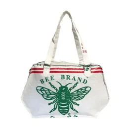 Upcycling Handtasche Biene