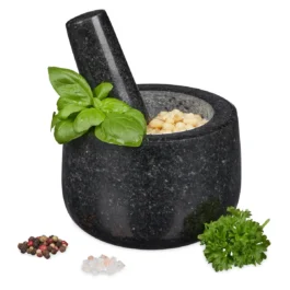 Mörser mit Stössel 12 cm, Granit