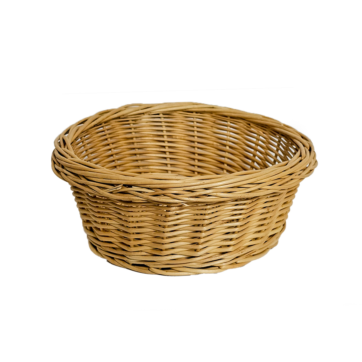 Schale / Geschenkskorb rund, Weide 22 cm