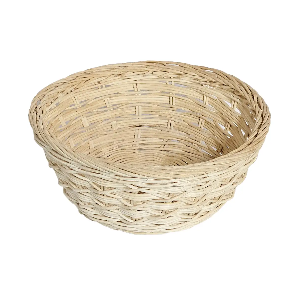 Geschenkskorb rund, Paddigrohr 20 cm