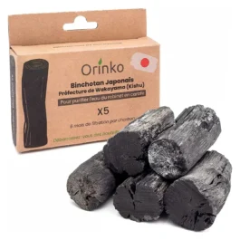 Binchotan Aktivkohle Wasserfilter Japan, 5 Stk.