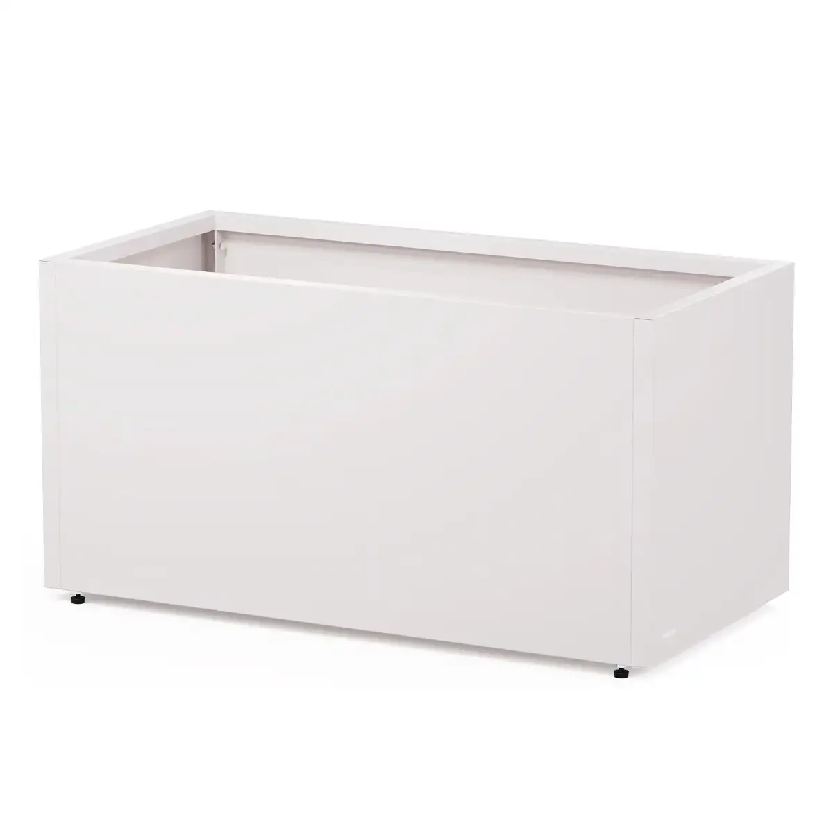 Pflanzentrog Metal Planter 50 - 100 x 50 x 50 cm Weiss