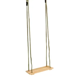 Höhenverstellbare Brettschaukel Holz