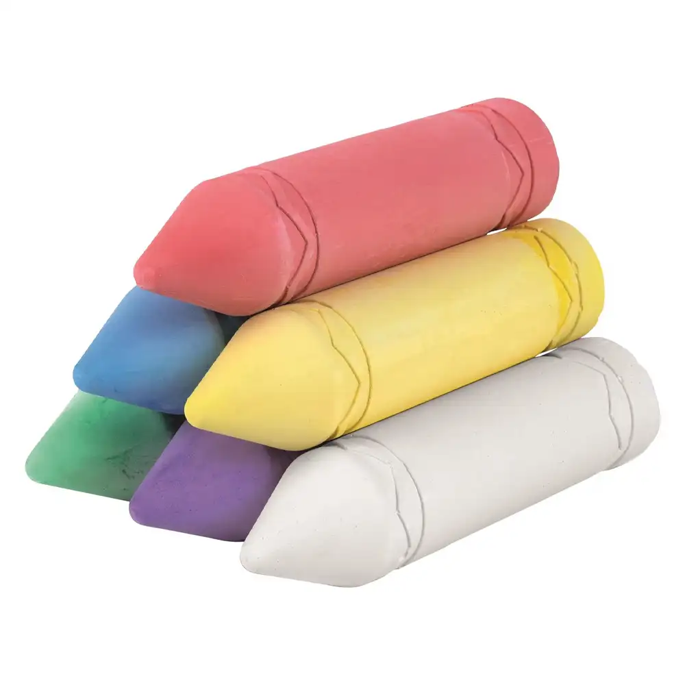 Strassenmalkreide Jumbo, 6er Set