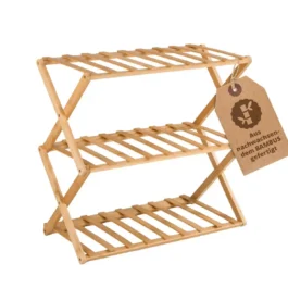 Klappbares Bambus Regal