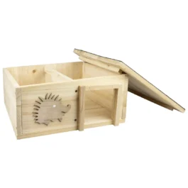 Igel Futterstation aus FSC-Holz